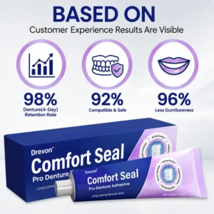 Drevon Comfort Seal Pro Denture Adhesive