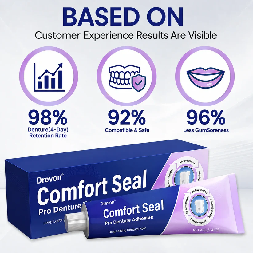 Drevon Comfort Seal Pro Denture Adhesive