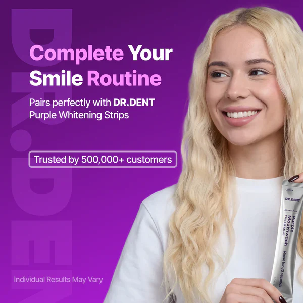 DR.DENT Purple Mouthwash Fresh Mint