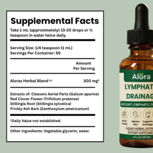 Alora Lymphatic Drainage-Ancient Lymphatic Formula