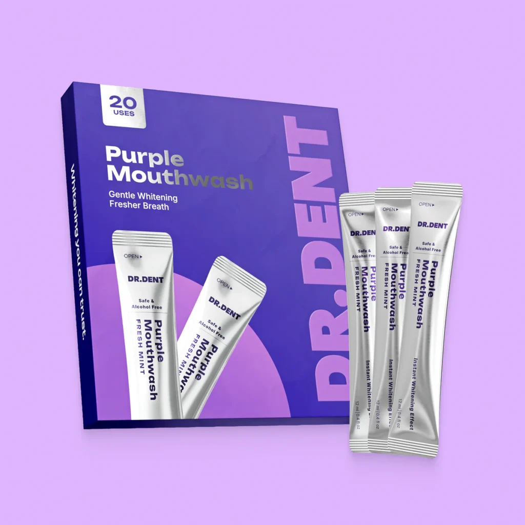 DR.DENT Purple Mouthwash Fresh Mint
