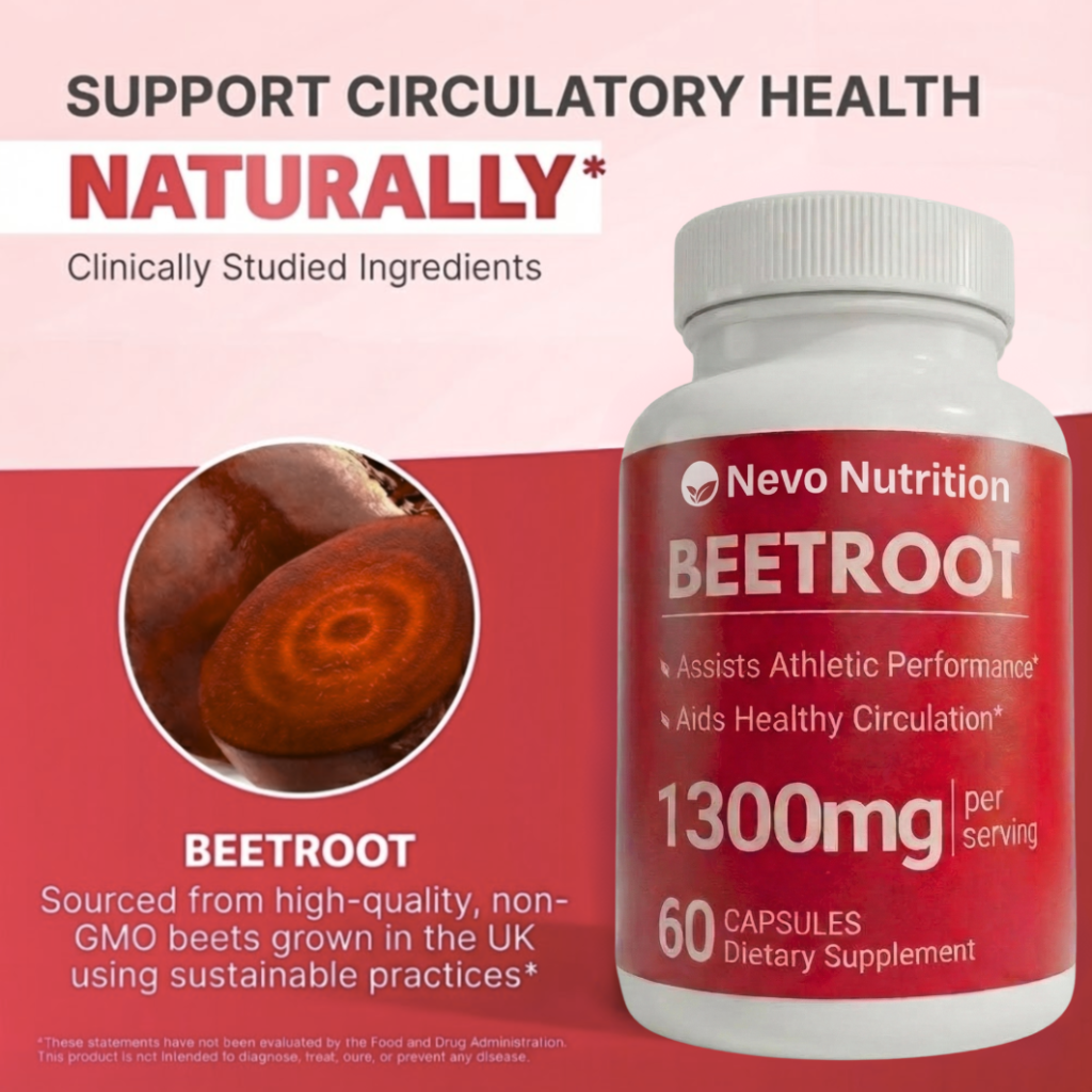Nevo Nutrition Beetroot Dietary Supplement
