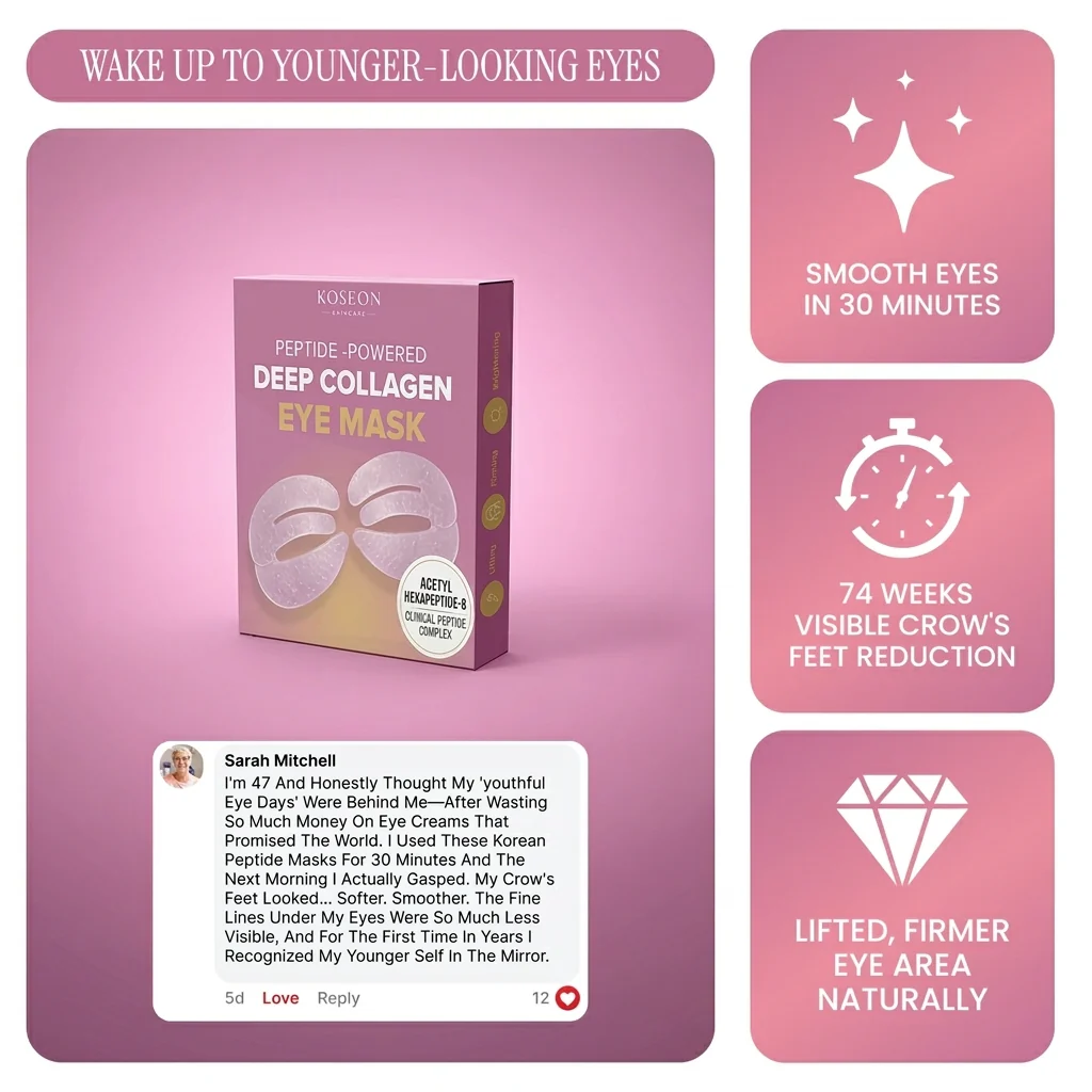 Koseon Peptide-Powered Deep Collagen Eye Mask
