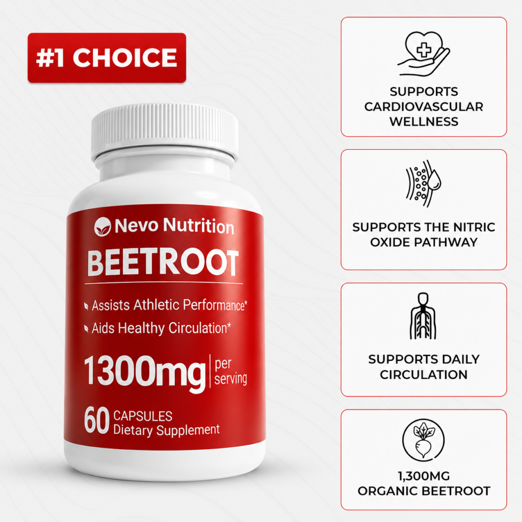 Nevo Nutrition Beetroot Dietary Supplement