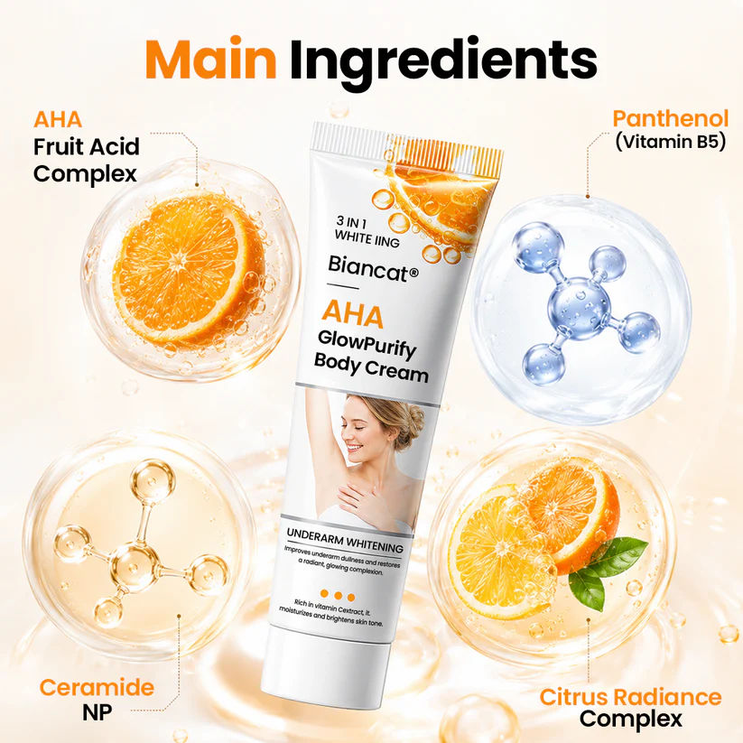 Biancat® AHA GlowPurify Body Cream