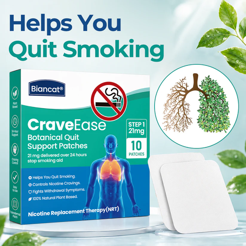 Biancat® CraveEase Botanical Quit Support Patches